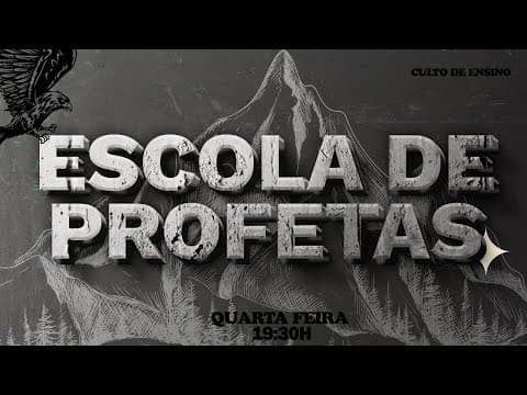 Escola de profetas - 3° dia | Pr. Jefferson Alves