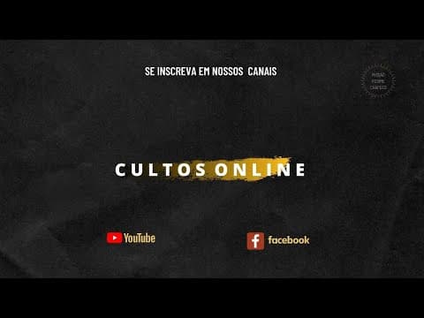 18/04/2021. Culto Domingo - noite