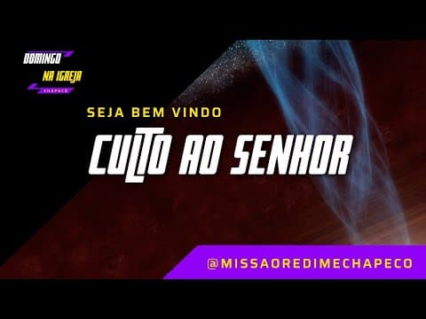 CULTO AO SENHOR DOMINGO- 24|10|21- MANHÃ